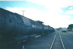 Tank cars at Presidente Prudent yard